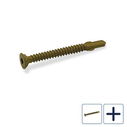 FAST vingborskrue, e-coat, 4,8 mm - 100 stk.