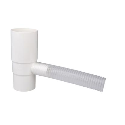 Plastmo vandudtag med flexslange, PVC, Ø75 mm, hvid
