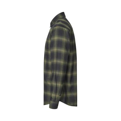 Seven Seas S64 Flannel skjorte, unisex, oliven