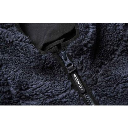 ID 0829 Pile fleecejakke, dame, navy