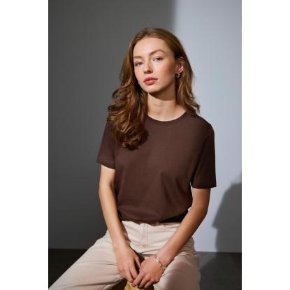 ID T-TIME® 0511 T-shirt, dame, mocca