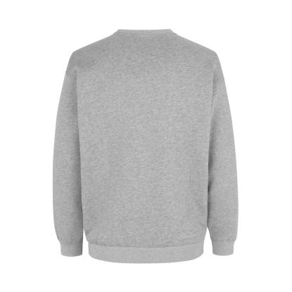 ID 0600 sweatshirt, klassisk, grå melange