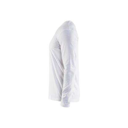 Blåkläder 3500 t-shirt lang ærme, hvid