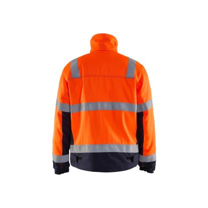 Blåkläder 4069 multinorm vinterjakke inherent, hi-vis orange/marineblå