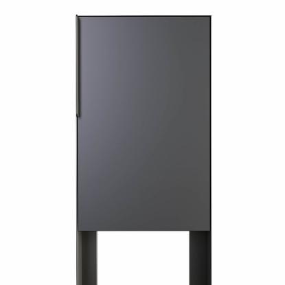 Bravios Faro postkasse med stander, antracit