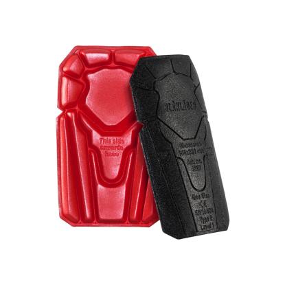 Blåkläder 4027 knæpuder, sort/rød - One size