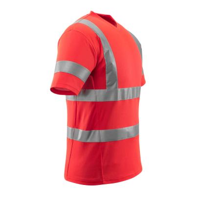MASCOT SAFE CLASSIC T-shirt, hi-vis rød