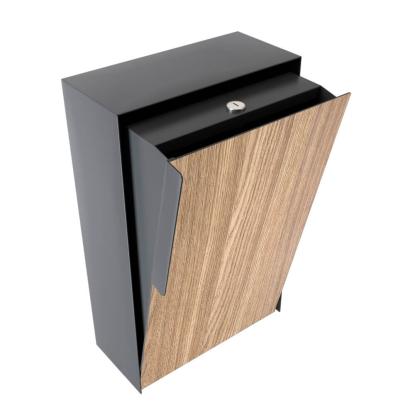Bravios Faro postkasse med HPL front, antracit