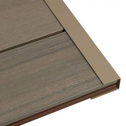 Kirkedal Heimdal endeliste, oak, RAL 1019 - 30x25x50x3000 mm
