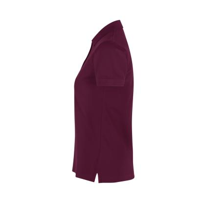 ID 0527 poloshirt med stretch, dame, bordeaux