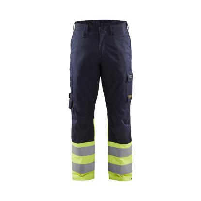 Blåkläder 1705 buks inherent steel, marineblå/hi-vis gul