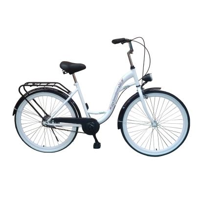 Børnecykel, 26", sort/hvid