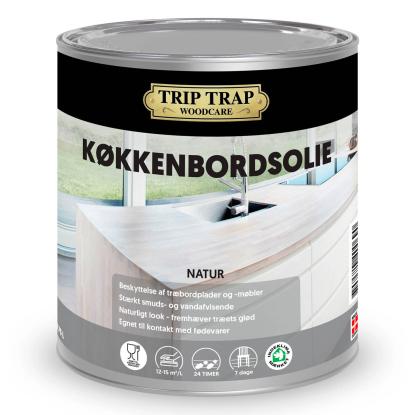 Trip Trap køkkenbordsolie, natur - 750 ml