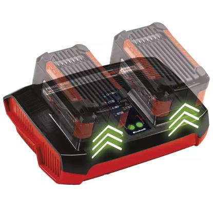 Einhell Power-X-Change starterkit med 2 x 18 V 4,0 Ah batteri og twin-oplader Einhell Power-X-Change starterkit med 2 x 18 V 4,0 Ah batteri og twin-op