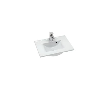 Scanbad Multo vaskeskab med Amber Mini vask, 1 låge, 51 cm, varm eg