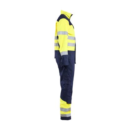 Blåkläder 6379 multinorm kedeldragt, hi-vis gul/marineblå