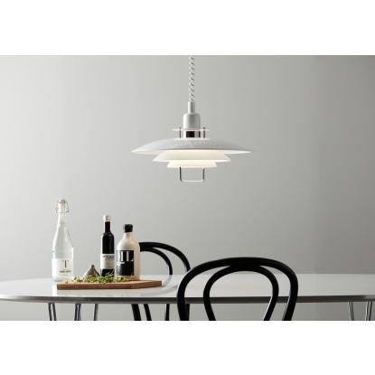 Belid Primus II pendel, Ø43 cm, E27, hvid/krom