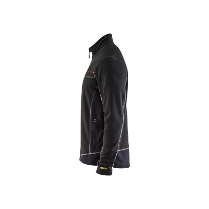 Blåkläder 4997 microfleece jakke, sort