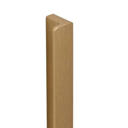 Beslag Design Elan greb, 1200 mm, børstet messing