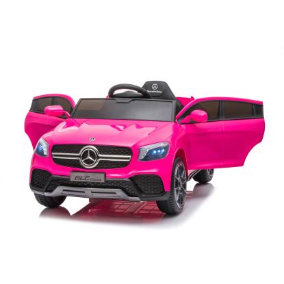 Mercedes GLC Coupe elbil til børn, 4 x 12V, pink