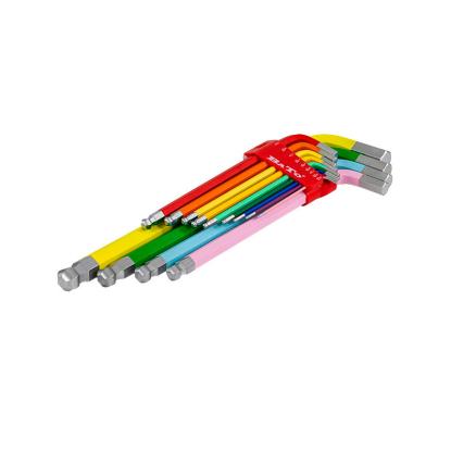 BATO XXL-JUMBO stiftnøglesæt med kugle, 5/64"-3/4" - 13 dele