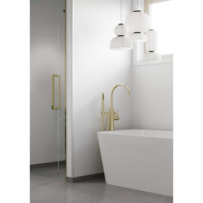 Fibo Colour vådrumspanel, 10 x 600 x 2400 mm, white silk