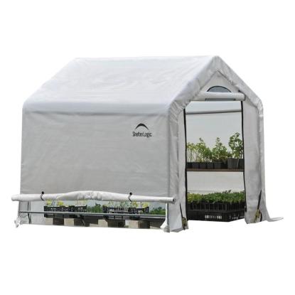 ShelterLogic drivhus, hvid - 3,24 m²