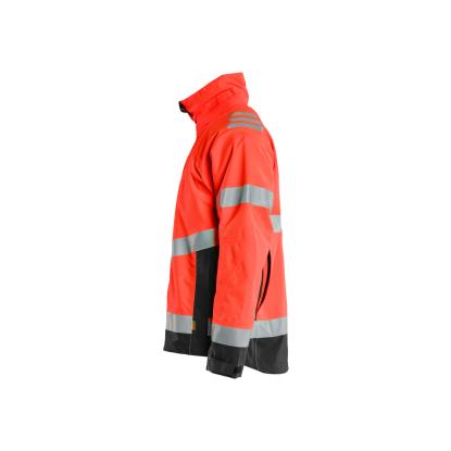 Blåkläder 4760 high vis skaljakke, hi-vis rød/sort