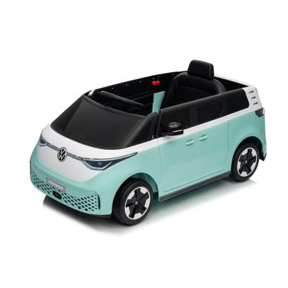VW ID Buzz elbil til børn, 24V, lyseblå