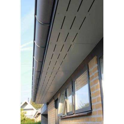 SCG udhængsplade half-lining med ventilation, hvid, 1200 x 600 x 4 mm