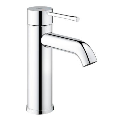GROHE Essence New S håndvaskarmatur uden bundventil, med buet tud, krom