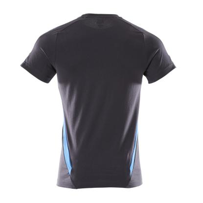 MASCOT ACCELERATE T-shirt, mørk marine/azurblå