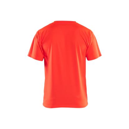 Blåkläder 3331 funktions t-shirt uv-protection, hi-vis rød