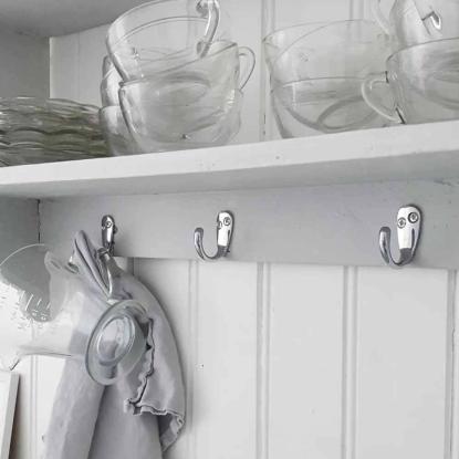 Beslag Design Viskan knage, krom