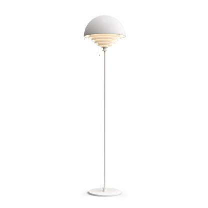 Herstal Motown gulvlampe, Ø36 cm, H150 cm, E27, hvid