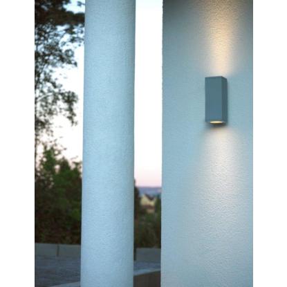Norlys Sandvik væglampe, up/down, GU10, IP65, grafit