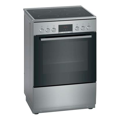 Bosch HKR39A250W glaskeramisk komfur, 66 liter