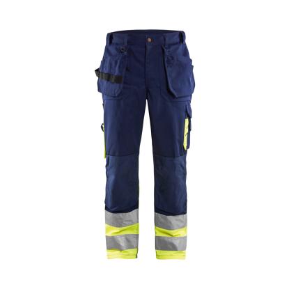 Blåkläder 1529 high vis buks, marineblå/hi-vis gul
