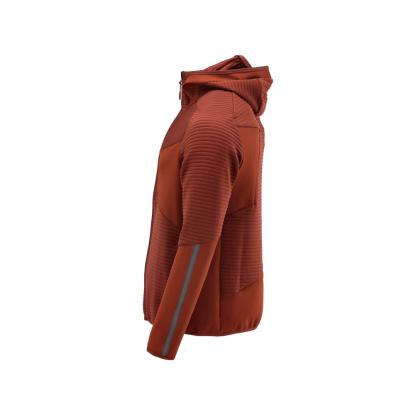 MASCOT CUSTOMIZED fleece hættetrøje med lynlås, efterårsrød