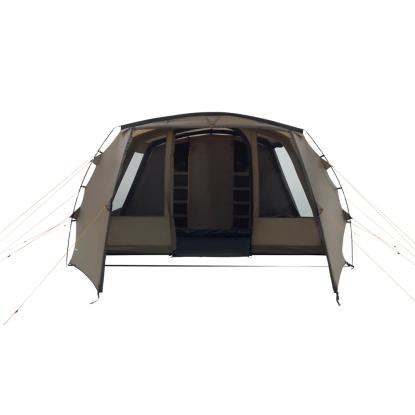 easy camp Kullen 6 Air tunneltelt til 6 personer, brun