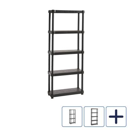 Trolla plastreol med hylder
