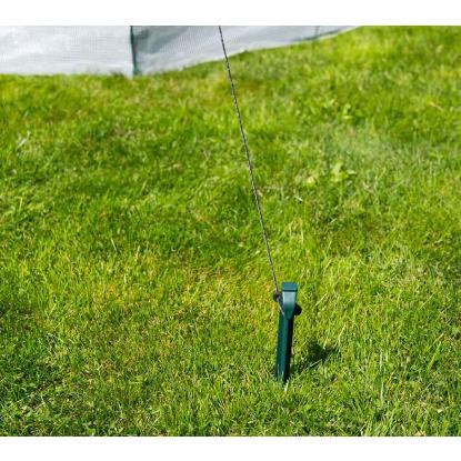 Westmann Avocado overvintringstelt/drivhus, PE-folie, hvid, 250 x 250 x 250 cm