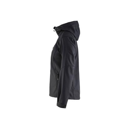 Blåkläder 4919 dame softshell jakke, sort/sølv