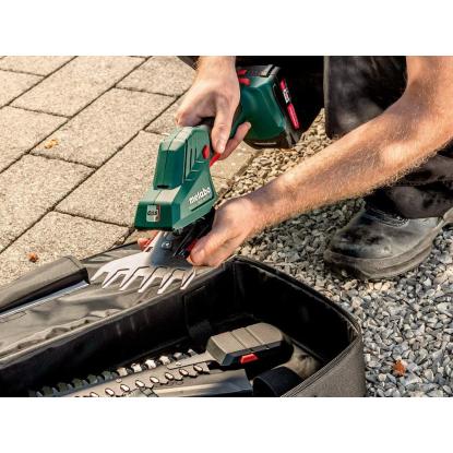Metabo SGS 18 LTX Q busk- og græstrimmer, 18V, uden batteri og lader, metaBOX