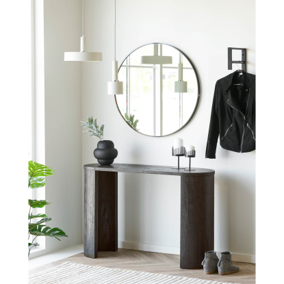 Bibione konsolbord, mørkebrun, 114 cm