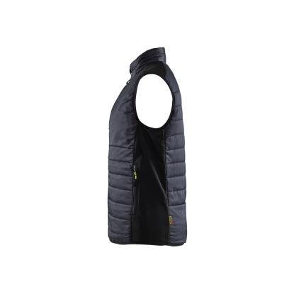 Blåkläder 3864 dame vest foret, sort/hi-vis gul