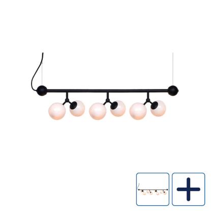 Halo Design Atom langbordspendel, sort/opal