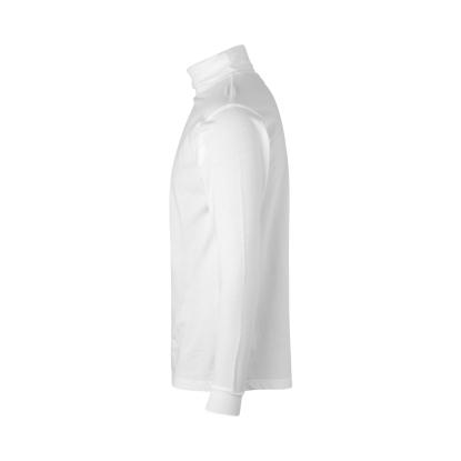 ID T-TIME® 0546 T-shirt med rullekrave, hvid