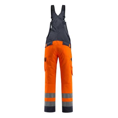 MASCOT SAFE LIGHT Gosford overall med knælommer, hi-vis orange/mørk marine