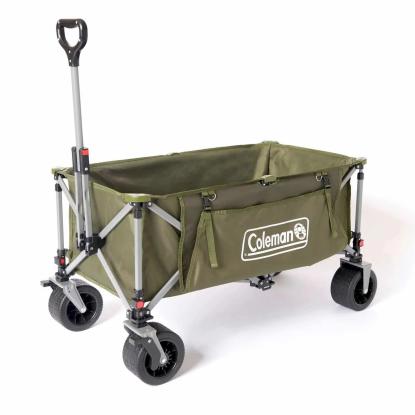 Coleman Ultimate Terrain sammenklappelig trækvogn, grøn